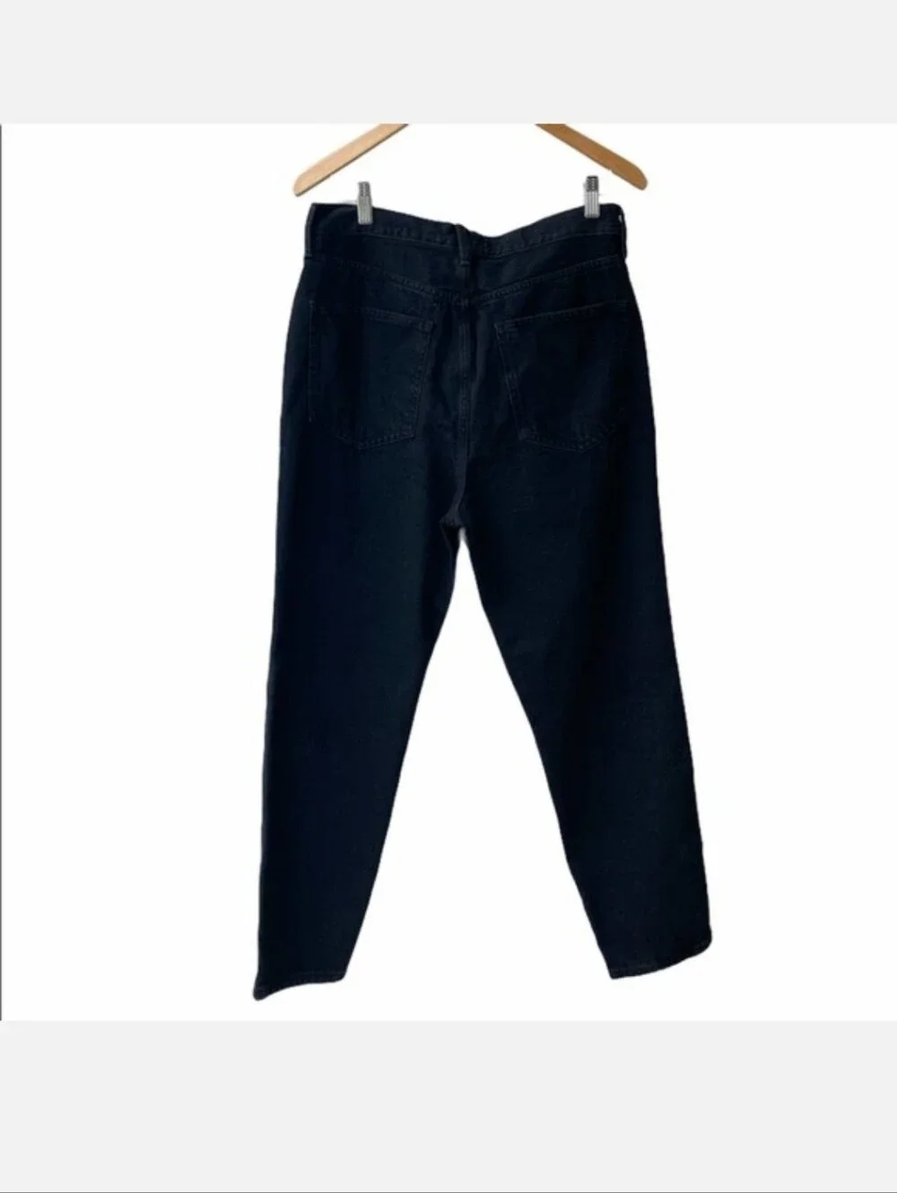 NWOT Free People Stove Pipe Jeans in Black Out Size 30